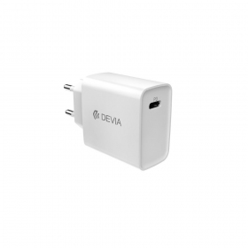 Lader Devia Smart PD Quick Charge 20W (hvit)
