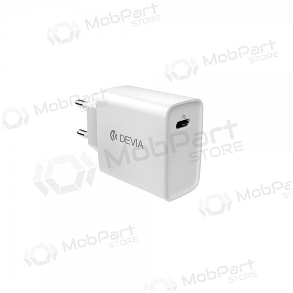 Lader Devia Smart PD Quick Charge 20W (hvit)