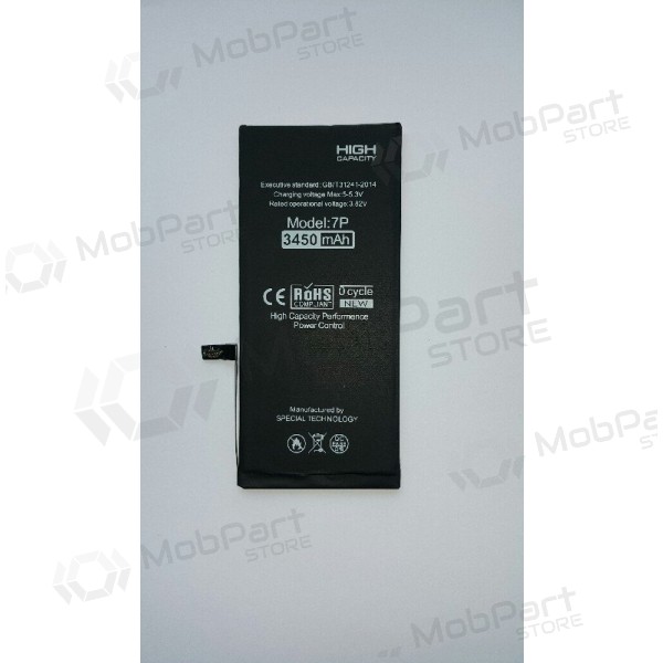 Apple iPhone 7 Plus batteri / akkumulator (forstørret kapasitet) (3380mAh)