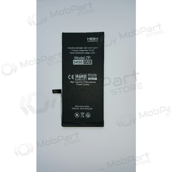 Apple iPhone 7 Plus batteri / akkumulator (forstørret kapasitet) (3380mAh) Apple iPhone 7 Plus batteri / akkumulator (forstørret kapasitet) (3380mAh)
