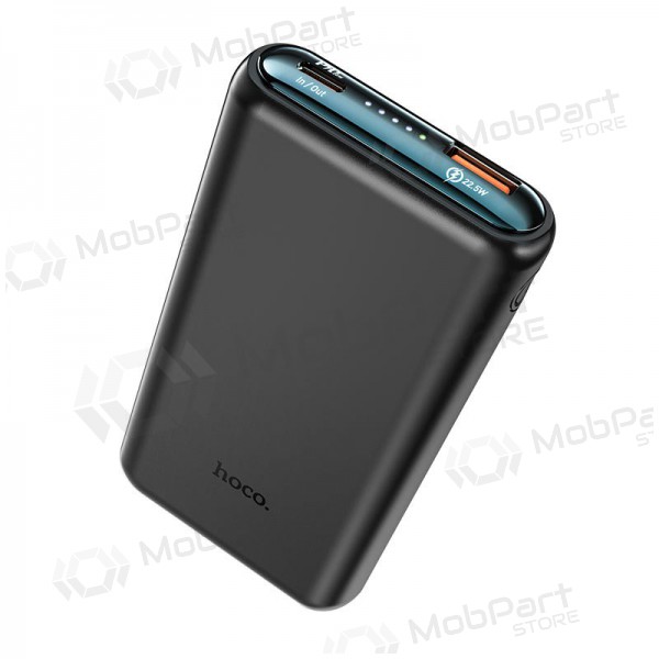 Powerbank Power Bank Hoco Q1 Type-C PD 20W+Quick Charge 3.0 (3A) 10000mAh svart Powerbank Power Bank Hoco Q1 Type-C PD 20W+Quick Charge 3.0 (3A) 10000mAh svart