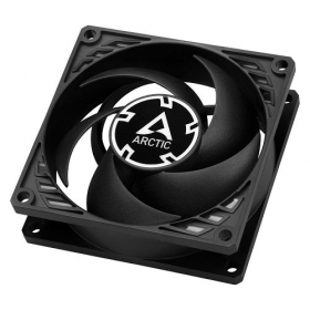 ARCTIC P8 PWM PST fan, 4-pin, 80mm, svart