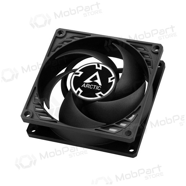 ARCTIC P8 PWM PST fan, 4-pin, 80mm, svart ARCTIC P8 PWM PST fan, 4-pin, 80mm, svart