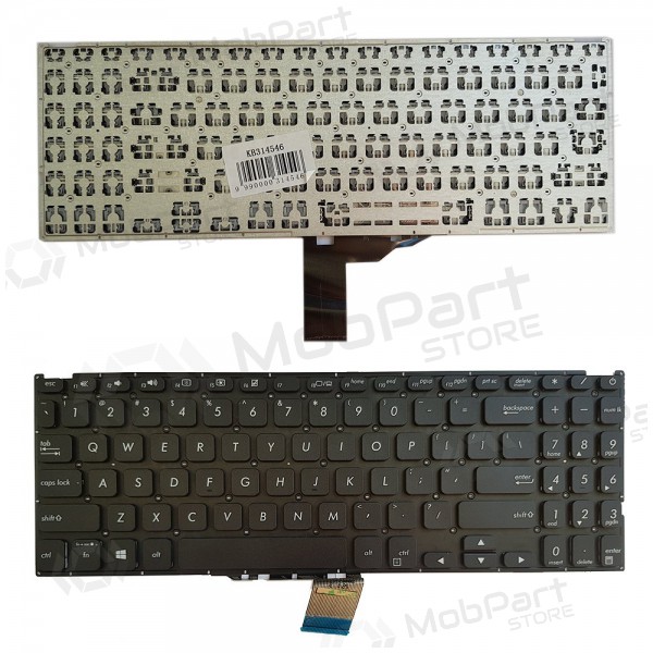 Asus X512J, X512F X512D X512U, US tastatur