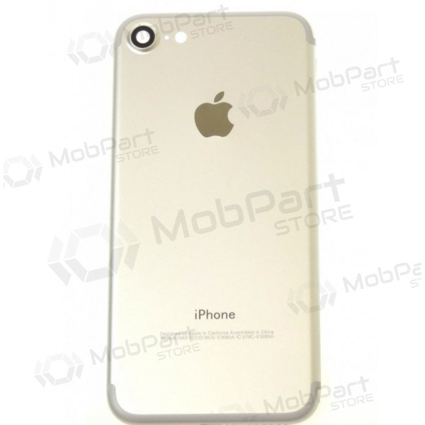 Apple iPhone 7 bakside (sølvgrå) (brukt grade C, original)