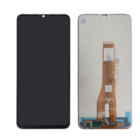 Xiaomi Poco M3 skjerm (svart) (med ramme) (service pack) (original)