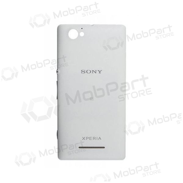 Sony Xperia M bakside (hvit) (brukt grade A, original)