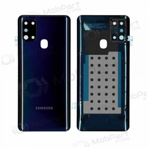 Samsung A217 Galaxy A21s 2020 bakside (svart) (brukt grade B, original)