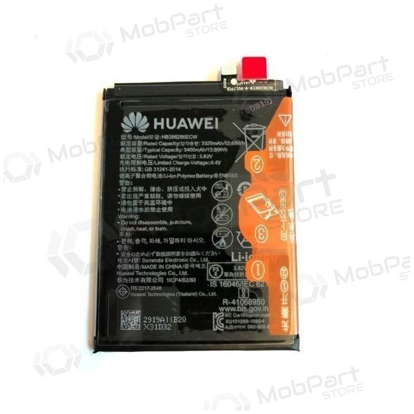 Huawei P Smart 2019 / Honor 10 Lite batteri / akkumulator (HB396286ECW) (3400mAh) (service pack) (original)