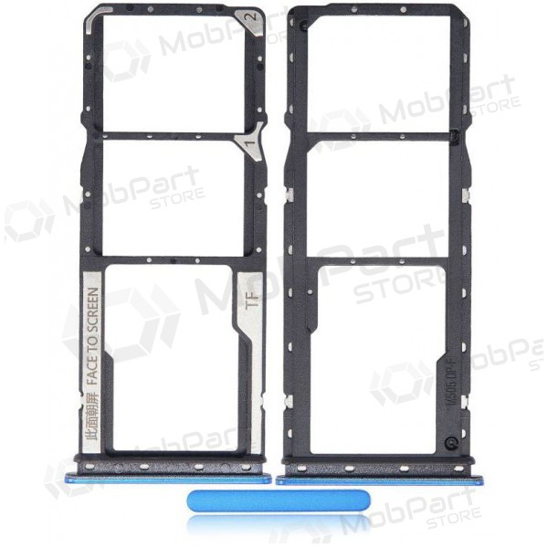 Xiaomi Redmi 9A SIM kortholder (blå)