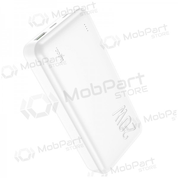 Powerbank Power Bank Hoco J87A Type-C PD 20W+Quick Charge 3.0 20000mAh hvitt Powerbank Power Bank Hoco J87A Type-C PD 20W+Quick Charge 3.0 20000mAh hvitt