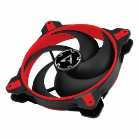 ARCTIC  BioniX F140 PWM PST fan, 4-pin, 140mm, rød