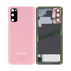 Samsung G981F / G980 Galaxy S20 bakside rosa (Cloud Pink) (brukt grade B, original)