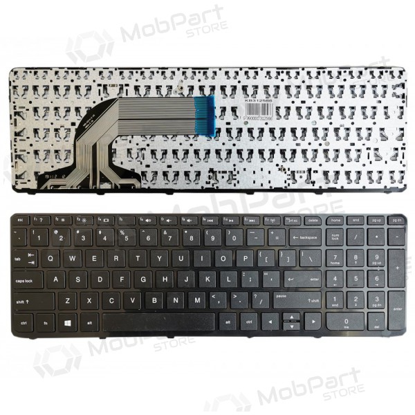 HP 250 G3 tastatur  med ramme