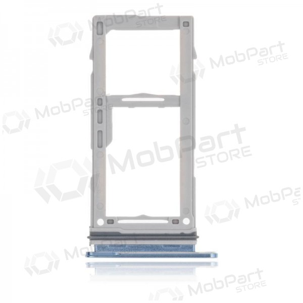 Samsung Galaxy S10e / S10 / S10 Plus DUAL SIM kortholder (blå) Samsung Galaxy S10e / S10 / S10 Plus DUAL SIM kortholder (blå)