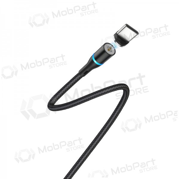 USB kabel Borofone BU16 Skill Magnetic Type-C 1.0m (svart)