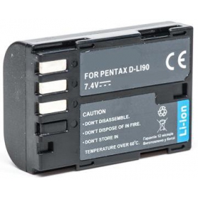 Pentax D-Li90 foto batteri / akkumulator