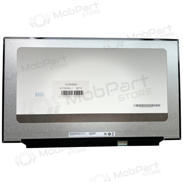 Matrica 17.3" 1920x1080, FHD, LED, IPS, 300hz, matinė, 40pin (dešinėje), A+