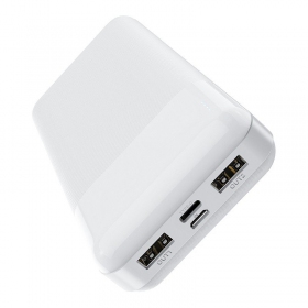 Powerbank Power Bank Hoco J72A 20000mAh hvitt