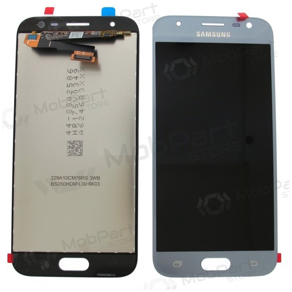 Samsung J330F Galaxy J3 (2017) skjerm (sølvgrå) (service pack) (original) Samsung J330F Galaxy J3 (2017) skjerm (sølvgrå) (service pack) (original)