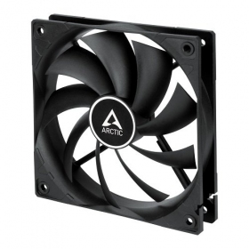 ARCTIC F12, 3-pin, 120mm, fan, svart