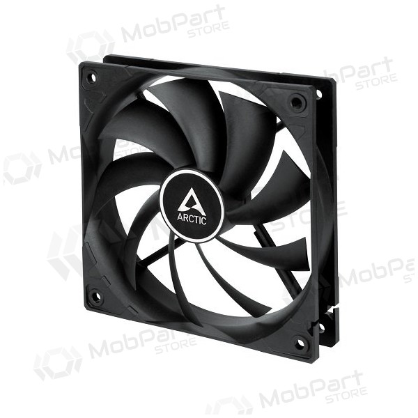 ARCTIC F12, 3-pin, 120mm, fan, svart