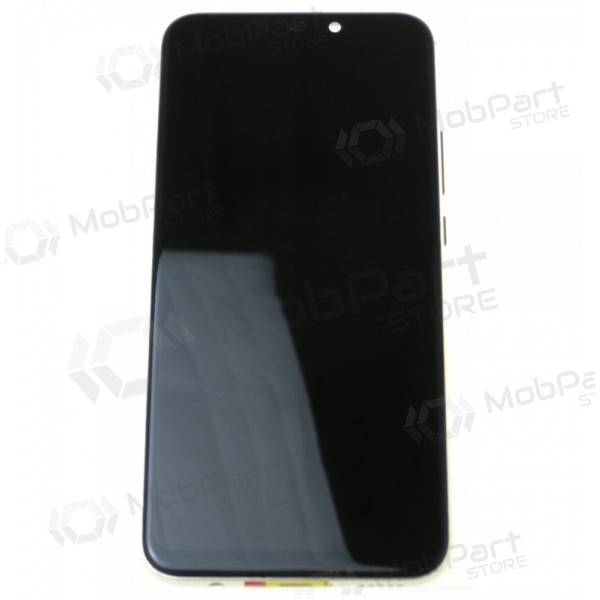 Huawei Mate 20 Lite skjerm (gyllen) (med ramme og batteri) (service pack) (original)