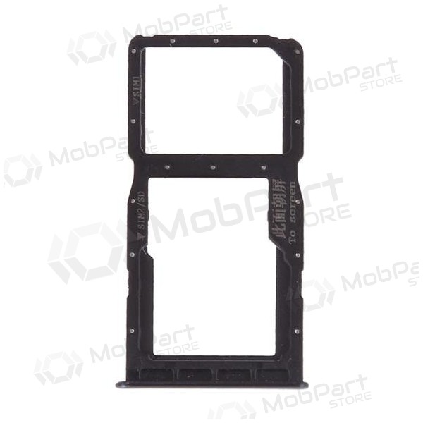 Huawei P30 Lite SIM kortholder (svart)
