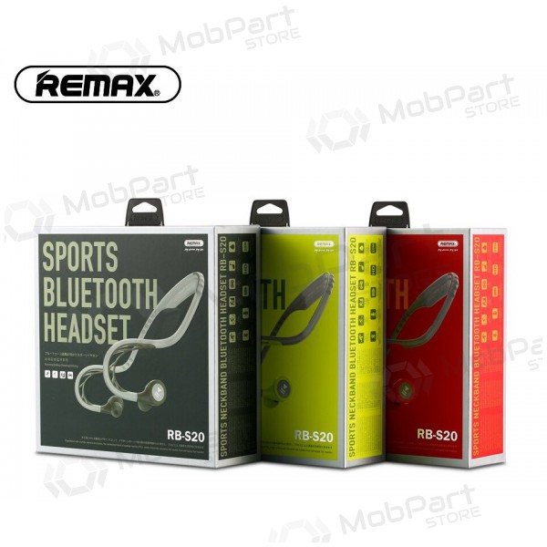 Trådløs hodetelefoner / headset Remax RB-S20 Bluetooth (žalia)