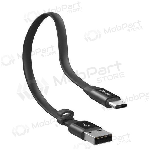 USB kabel Baseus type-C 0.23m (2A) (svart)