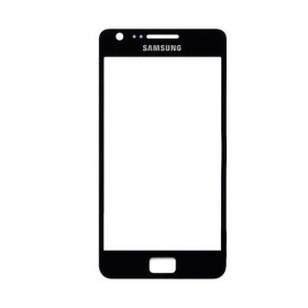 Samsung i9100 Galaxy S2 Skjermglass (svart) (for screen refurbishing)