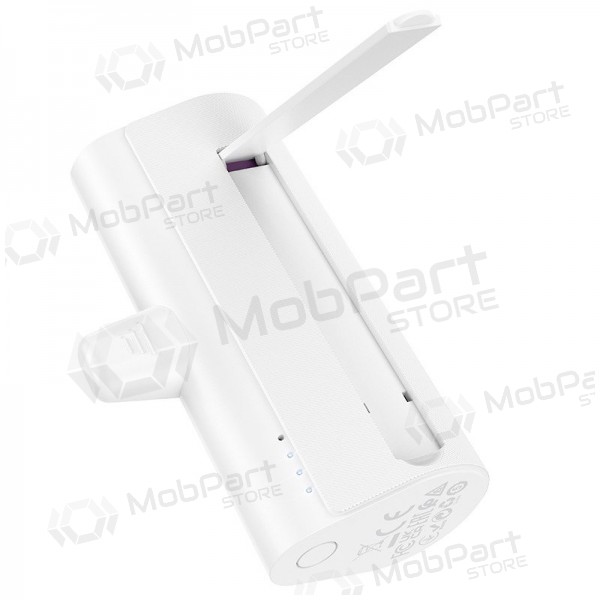 Powerbank Power Bank Borofone BJ35 Lightning 5000mAh hvitt