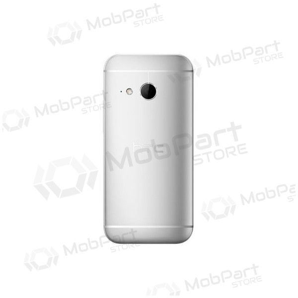 HTC One Mini 2 (M8 mini) bakside (sølvgrå) (brukt grade A, original)
