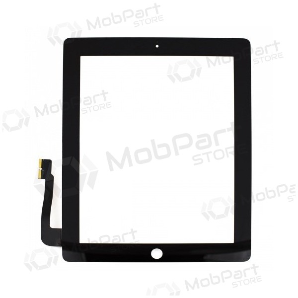 Apple iPad 3 / iPad 4 berøringssensitivt glass (svart)