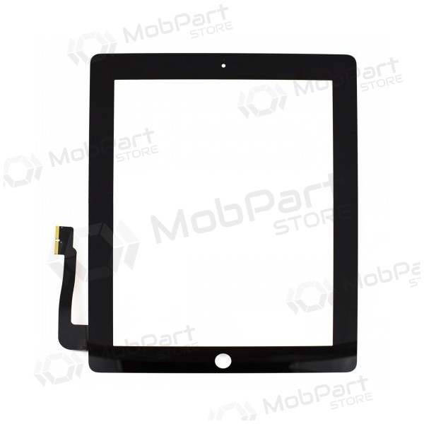 Apple iPad 3 / iPad 4 berøringssensitivt glass (svart) Apple iPad 3 / iPad 4 berøringssensitivt glass (svart)