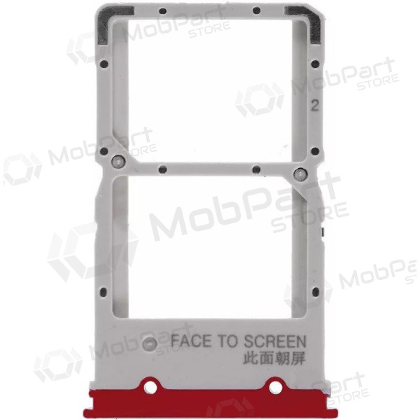 Xiaomi Mi 9T SIM kortholder (rød)
