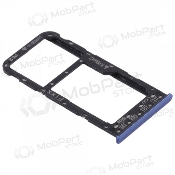 Huawei P Smart SIM kortholder (blå) (original)
