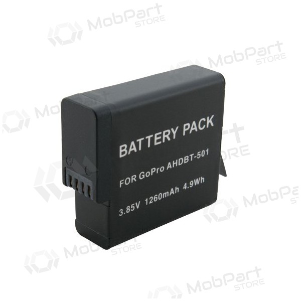 GoPro AHDB-501 batteri / akkumulator (1260mAh)