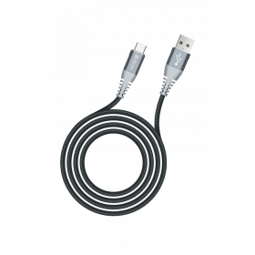 USB kabel Devia Shark Type-C 1.5m 5A (hvit)