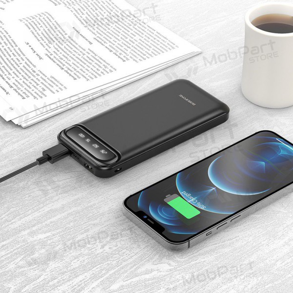 Powerbank Power Bank Borofone BJ14 Type-C microUSB 2*USB (2A) 10000mAh svart Powerbank Power Bank Borofone BJ14 Type-C microUSB 2*USB (2A) 10000mAh svart