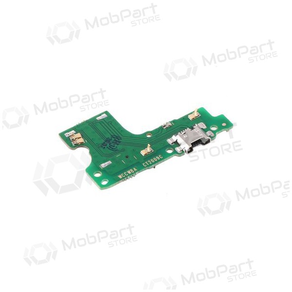 Huawei Y6 2019 ladekontakt og mikrofon med flex (service pack) (original) Huawei Y6 2019 ladekontakt og mikrofon med flex (service pack) (original)