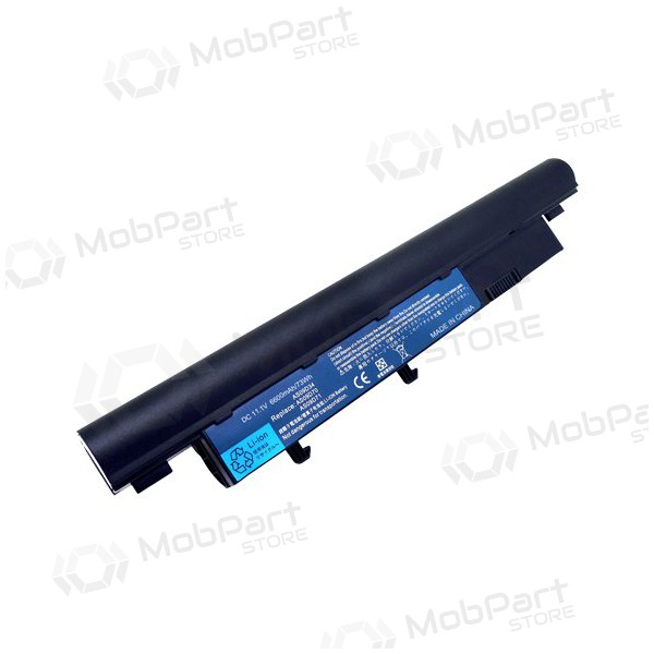 ACER AS09D31, 6600mAh bærbar batteri, Extended