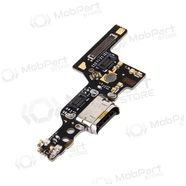 Huawei P9 ladekontakt og mikrofon med flex (service pack) (original) Huawei P9 ladekontakt og mikrofon med flex (service pack) (original)