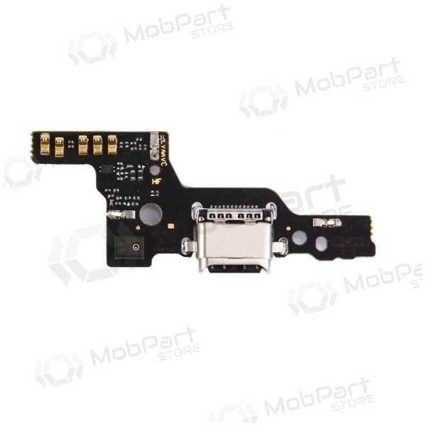 Huawei P9 ladekontakt og mikrofon med flex (service pack) (original) Huawei P9 ladekontakt og mikrofon med flex (service pack) (original)