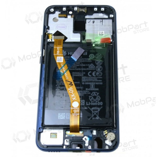 Huawei Mate 20 Lite skjerm (blå) (med ramme og batteri) (service pack) (original) Huawei Mate 20 Lite skjerm (blå) (med ramme og batteri) (service pack) (original)