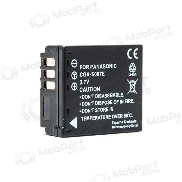 Panasonic CGA-S007 foto batteri / akkumulator Panasonic CGA-S007 foto batteri / akkumulator