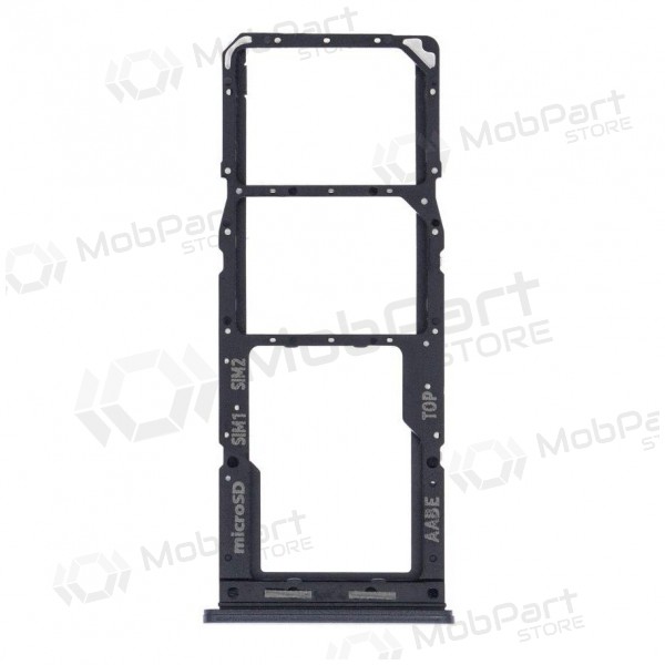Samsung Galaxy A125 A12 / A127 A12S SIM kortholder (svart) (service pack) (original) Samsung Galaxy A125 A12 / A127 A12S SIM kortholder (svart) (service pack) (original)