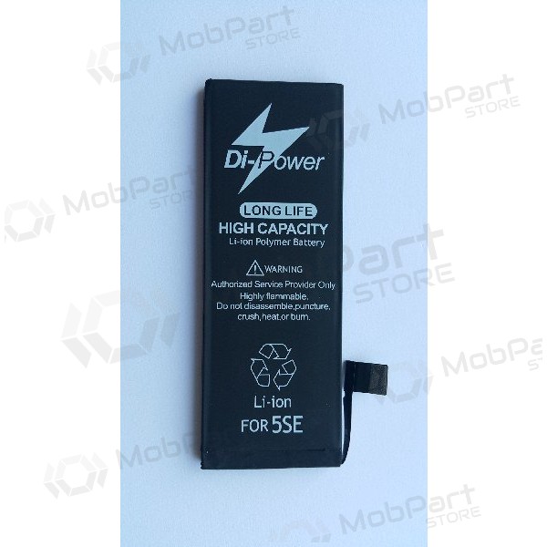 Apple iPhone SE batteri / akkumulator (forstørret kapasitet) (1950mAh)