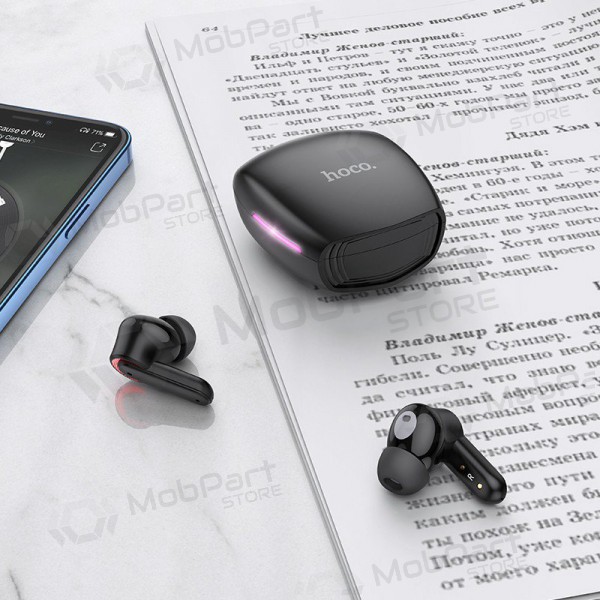 Trådløs hodetelefoner / headset Hoco EW13 Magic Flow ENC TWS (svart) Trådløs hodetelefoner / headset Hoco EW13 Magic Flow ENC TWS (svart)