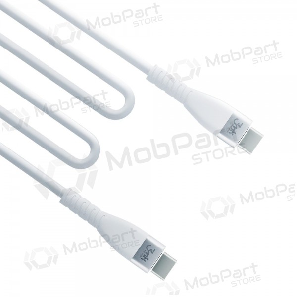 USB kabel 3MK Hyper Silicone Cable Type-C 60W 3A 1m
